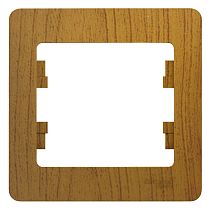 Glossa Дерево Дуб Рамка 1 постовая Systeme Electric (Schneider Electric)