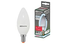 Лампа светодиодная С37-6 Вт-230 В-4000 К–E14 "Лампа-ДИММЕР"  TDM