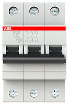 Автоматический выключатель трехполюсный C 40А 6кА SH203 ABB