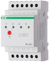 Переключатель фаз автоматический PF-431 Евроавтоматика F&F