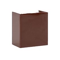 Соединитель (40х25) (4 шт) темное дерево EKF-Plast