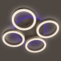 Светильник потолочный с/д  General GSMCL-Smart61  85w Centurion-3 белый RGB  (4кр) 85Вт 3000-6500K 5390Лм 260x95мм с пультом  (800361) (1/4)