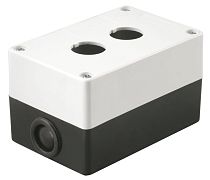 Корпус КП102 для кнопок 2места белый  IEK
