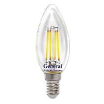 Филаментная светодиодная лампа General GLDEN-CS-DEM-8-230-E14-4500 1/10/100