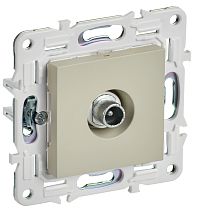 SKANDY Розетка TV проходная SK-A17B бежевый IEK