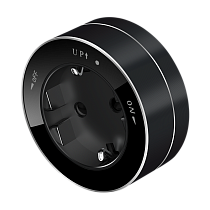 MuitiTrack Розетка 2К+З круглая 16А/250В Антрацит Systeme Electric (Schneider Electric)