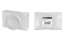 Тройник соединитель прямоугольного воздуховода с круглым, 55х110/D100,  TDM