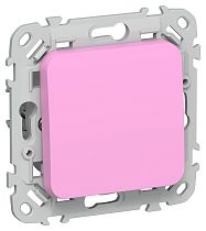 FLITE Выключатель 1-клавишный 10А ВС11-1-0-ФлПр пурпурный IEK