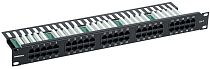 Патч-панель телеф. 1U кат.3 RJ45 50 порт. GENERICA IEK