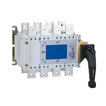 Перекидной рубильник NH40-100/3CS ,3P ,100А, 3 положения I-0-II , стандартная рукоятка управления CHINT Перекидной рубильник NH40-100/3CS ,3P ,100А, 3 положения I-0-II , стандартная рукоятка управления CHINT
