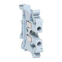 Клемма проходная винтовая UT 4 мм2 серая EKF