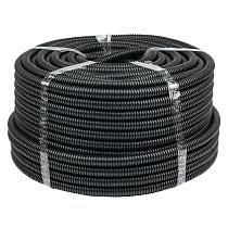 Труба гофр. ПНД с протяжкой d20 мм (100 м) черная EKF-Plast Труба гофр. ПНД с протяжкой d20 мм (100 м) черная EKF-Plast