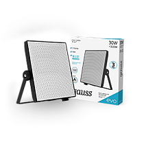 Прожектор светодиодный Gauss EVO 30Вт 2700lm IP65 6500К, IK07, черный