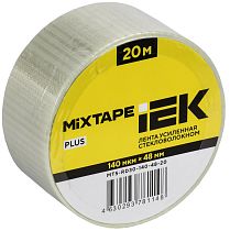 MIXTAPE PLUS Лента усиленная стекловолокном 140мкм 48ммх20м IEK