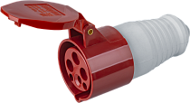 Розетка NCA-SR214-16-380 переносная 16А 3P+PE IP44 Navigator