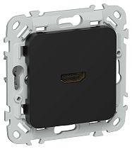 FLITE Розетка HDMI РШДМА-ФлЧ черный IEK