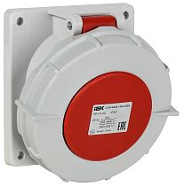 Розетка встраиваемая ССИ-4252 32А-6ч/380В 3P+PE+N IP67 IEK