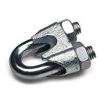 Зажим троса одинарный D5мм тип "Слоник" DIN 741 (100 шт/уп) Промрукав