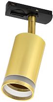 Светильник LIGHTING 4116 декоративный трековый поворотный под лампу GU10 золото  IEK