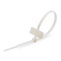 Хомут кабельный КСМ 3х200 белый (уп.100шт) Fortisflex