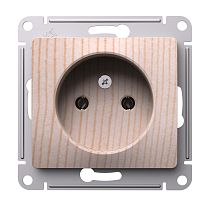 Glossa Сосна Розетка без заземления, 16А, механизм Systeme Electric (Schneider Electric)