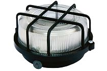 Светильник ЖКХ НПП 03-100-005.04 У3 (корпус и защитная  сетка-квадрат, черный)  TDM