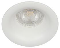 Светильник встраиваемый декоративный ЭРА KL93 WH MR16/GU5.3 белый, пластиковый