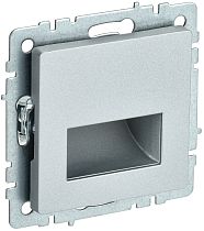 Подсветка BRITE светодиодная встраиваемая ПЛ20-БрА алюминий  IEK