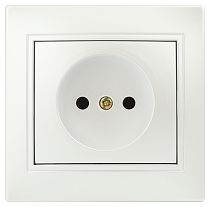 Розетка ЭРА Intro Plano 1-201-06 16А 250В перламутр без заземления