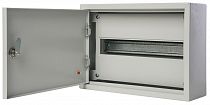 Корпус металлический навесной 250х350х120, 15 модулей IP31, ЩРН-15 DEKraft Корпус металлический навесной 250х350х120, 15 модулей IP31, ЩРН-15 DEKraft