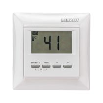 Терморегулятор цифровой REXANT RX-511H, белый, совместим с Legrand серии Valena