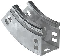 ESCA Поворот плавный 45град тип В10 50х50мм HDZ  IEK