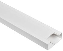 METRA Кабель-канал парапетный 130х50мм с крышкой шириной 75мм белый