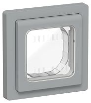 FLITE Рамка 1-местная IP55 Рпро-1-55-ФлС серый IEK