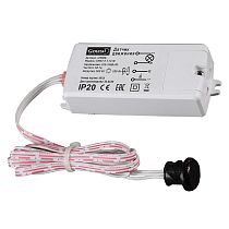 Датчик движения General GMS7-E-7-12-W, мебельный, встраиваемый, 7-12 см, сенсорное вкл/выкл, 1/100