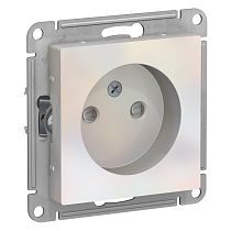AtlasDesign Жемчуг Розетка без заземления со шторками, 16А Systeme Electric (Schneider Electric)