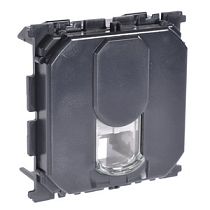 Розетка телефонная Legrand Celiane 067340 механизм RJ12 2 модуля Legrand