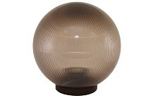 Светильник НТУ 02-100-355 шар дымчатый с огранкой d=350 мм  TDM