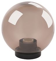 Светильник садово-парковый ЭРА НТУ 01-60-205 Шар дымчатый, напольный D200mm, Е27