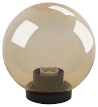 Светильник садово-парковый ЭРА НТУ 01-60-203 Шар золотистый, напольный D200mm, Е27 Светильник садово-парковый ЭРА НТУ 01-60-203 Шар золотистый, напольный D200mm, Е27