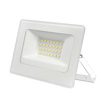 Прожектор светодиодный ТМ IONICH IFLSLED-DOB- 30-865-W-IP65 в белом корпусе Прожектор светодиодный ТМ IONICH IFLSLED-DOB- 30-865-W-IP65 в белом корпусе