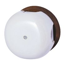 Коробка распределительная №1 86мм Фаберже, керамика, цвет перламутр (4 кабельных ввода в комплекте) Bironi