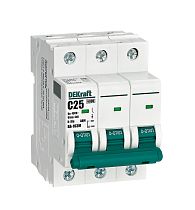 Авт. выкл. без теплозащиты 3P 25А х-ка C 6кА ВА-103M DEKraft