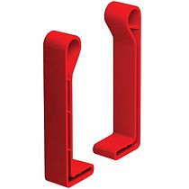 Комплект торцевых заглушек, правая + левая, H 80, полиэтилен RAL3020 DKC