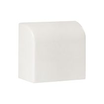 Заглушка (40х25) (4 шт) белая EKF-Plast
