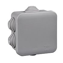 КОРОБКА РАСПРЕДЕЛИТЕЛЬНАЯ ОТКРЫТОЙ УСТАНОВКИ 70X70X40 Systeme Electric (Schneider Electric) КОРОБКА РАСПРЕДЕЛИТЕЛЬНАЯ ОТКРЫТОЙ УСТАНОВКИ 70X70X40 Systeme Electric (Schneider Electric)
