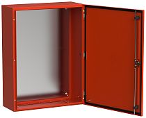 Корпус металлический TITAN 5 ЩМП-80.60.25 УХЛ1 IP66 RAL3020 красный  IEK