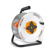 Удлинитель на металлической катушке У16-041 IP44 термо ПВС 3*1,5 4 гнезда с защитной крышкой 50м UNIVERSAL