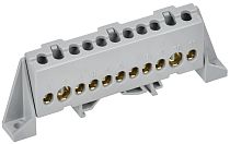 TEKFOR Шина L "фаза" в комбинированном DIN-изоляторе "Стойка" 8х12-11-Ср IEK