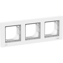 AtlasDesign Aqua Белый Рамка 3-ая IP44 Systeme Electric (Schneider Electric)